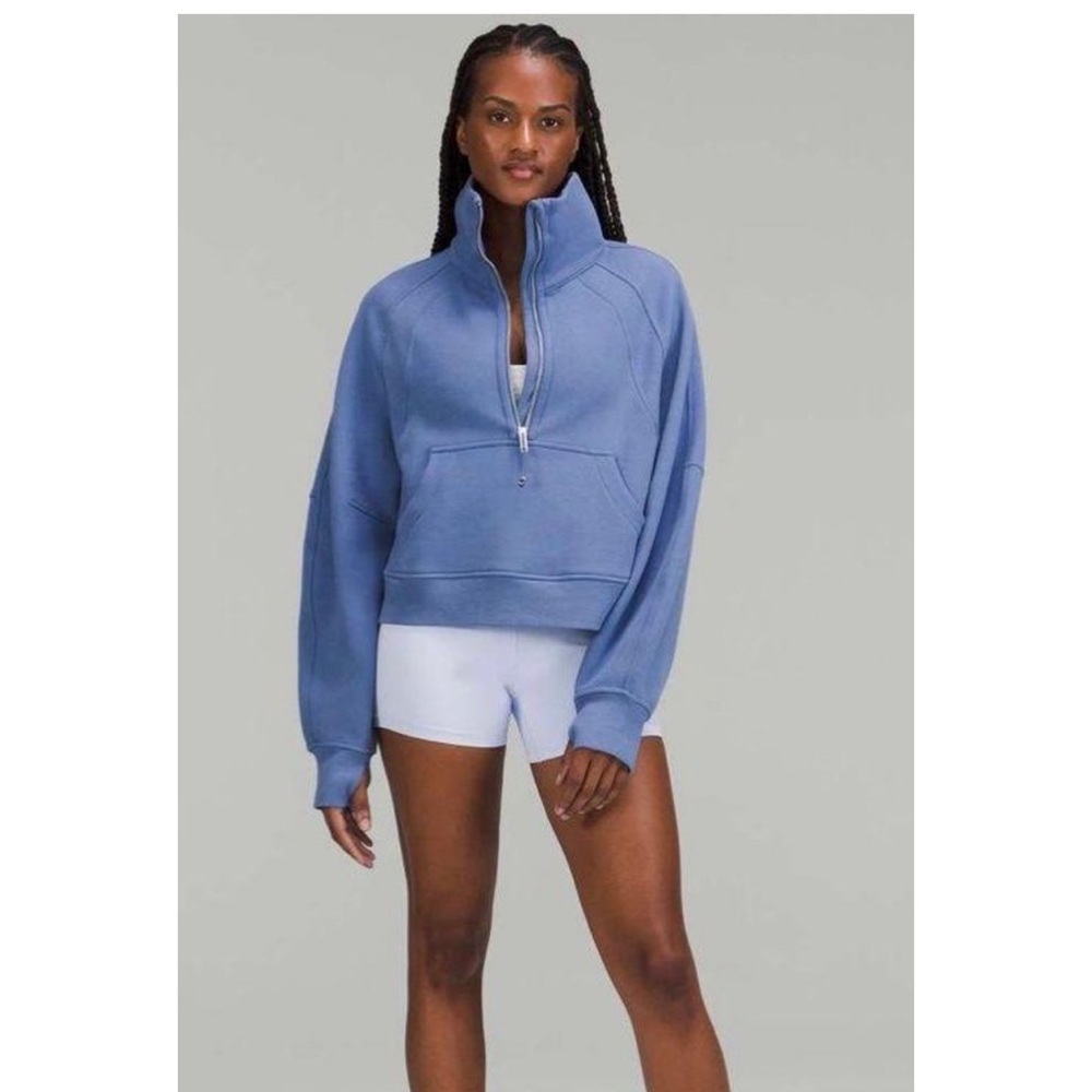 Lululemon scuba half zip funnel neck